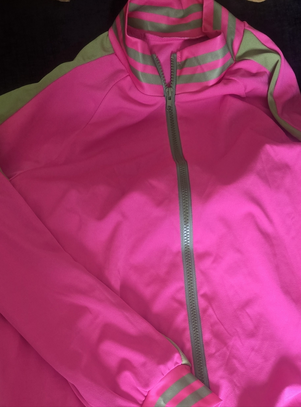 Women’s Pink Zip-Front Jacket